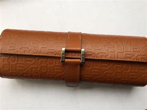 rolex leather watch roll